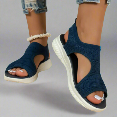 Amelie | Handgefertigte Wedge-Sandalen aus Premium-Material