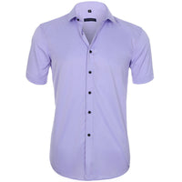 Gerlon | Herren Arbeits Polo Hemd | Kurzarm in Hell lila
