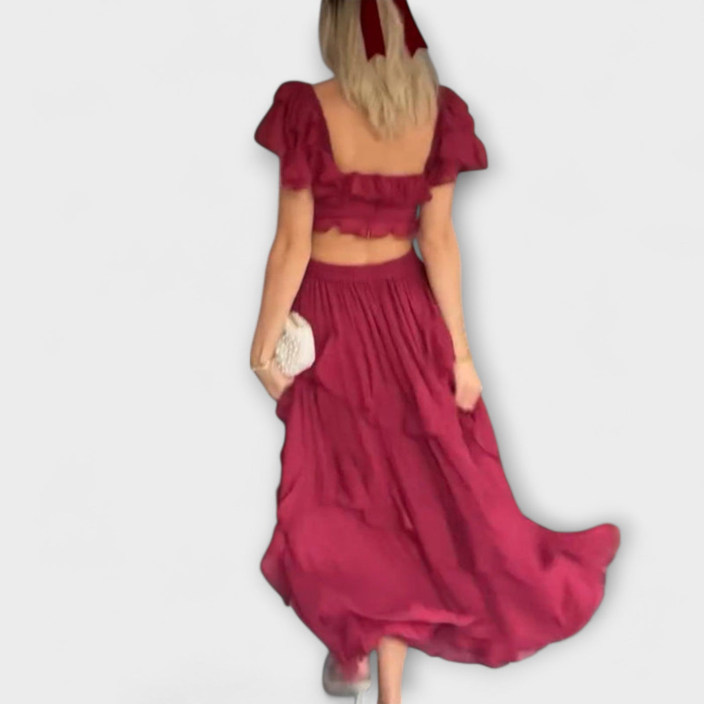 Elisa - Kleid mit Rüschendetails