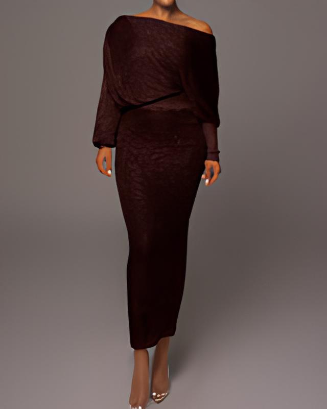 Verführerisches Off-Shoulder Cocktailkleid für besondere Anlässe