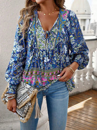 Lorraine® | Sommerliches Blumentop in Blau