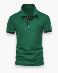 Herren Zeitloses Poloshirt | Elegantes Design in Grün