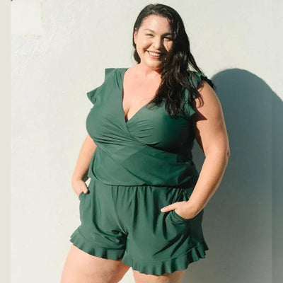 Keren® | Stilvoller Badeanzug mit integriertem BH