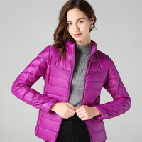 Lizzy | Ultraleichte Daunenjacke in Lila