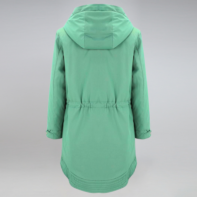 Elegante und Wetterbeständige Damen Parkajacke für kalte Tage