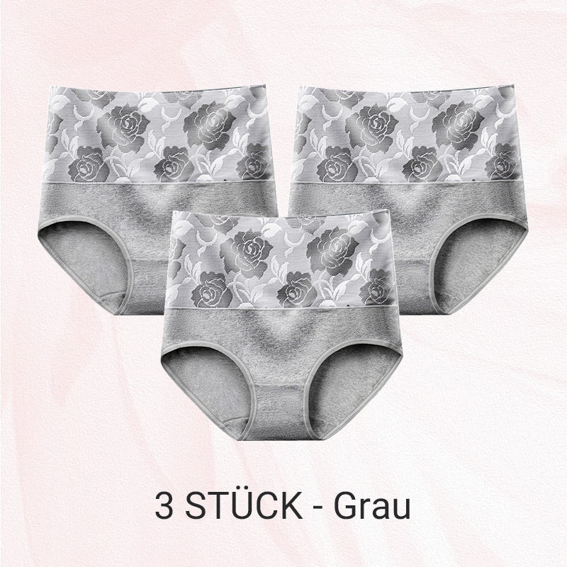 Hochtaillierter Bauchansatz Leckagekontrolle Panty-Slip
