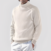 Chadwick - Gemütlicher Rollkragenpullover in Beige