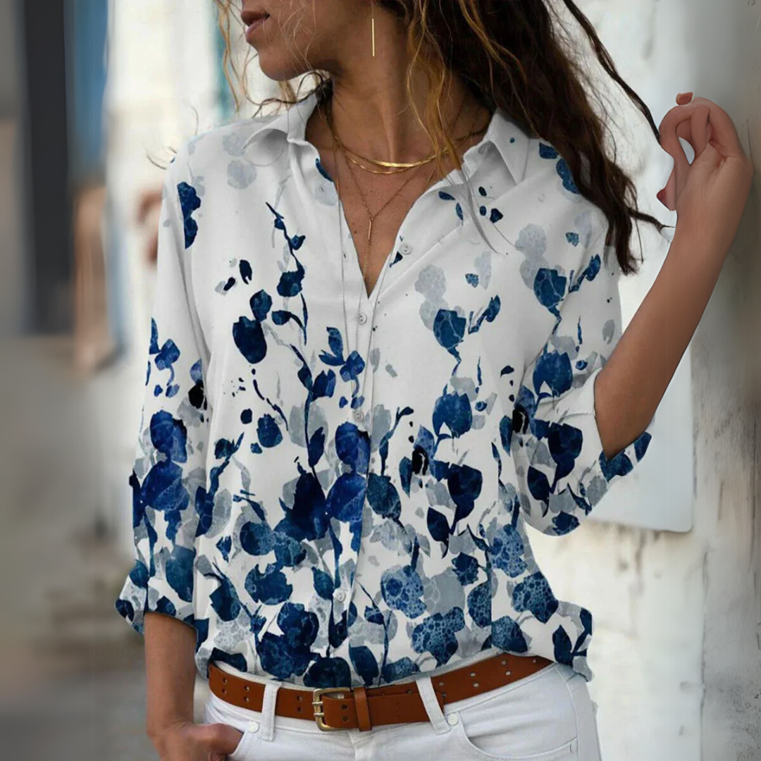 Elara™ – Mühelose Eleganz Bluse