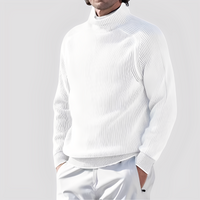 Chadwick - Gemütlicher Rollkragenpullover in Weiß