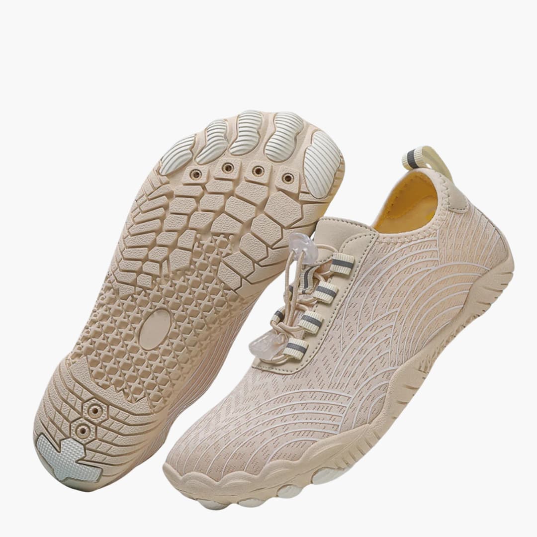 Unisex Outdoor Barfuß schuhe mit elastischem Verschluss und rutschfester Sohle