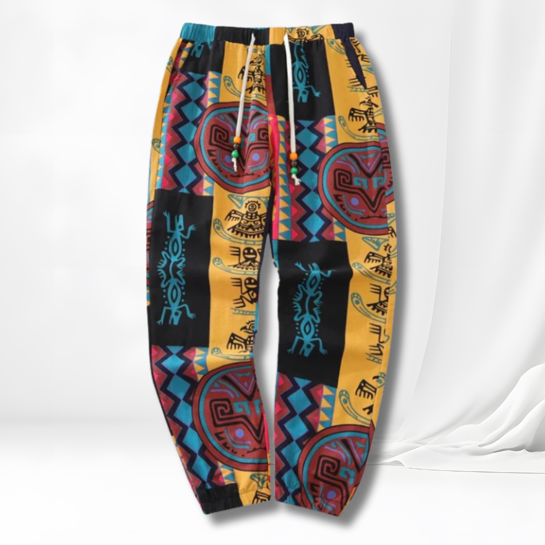 Zahara™ - Bequeme Hose mit Boho-Tribal-Print