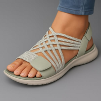Heidi | Orthopädische Sandale für Damen in Grün