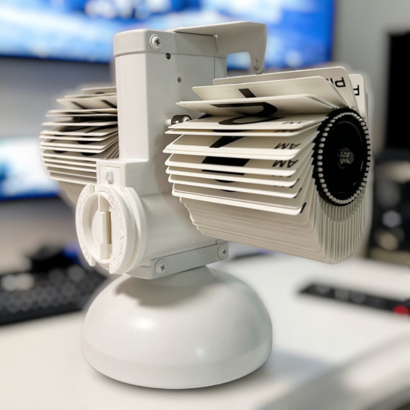 RetroFlip Silent Flip-Uhr – Vintage-Stil mit moderner Präzision