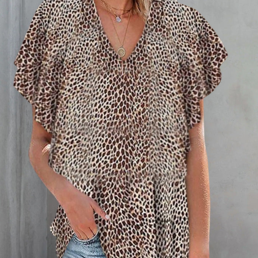 Shirley® | T-Shirt mit V-Ausschnitt für Damen