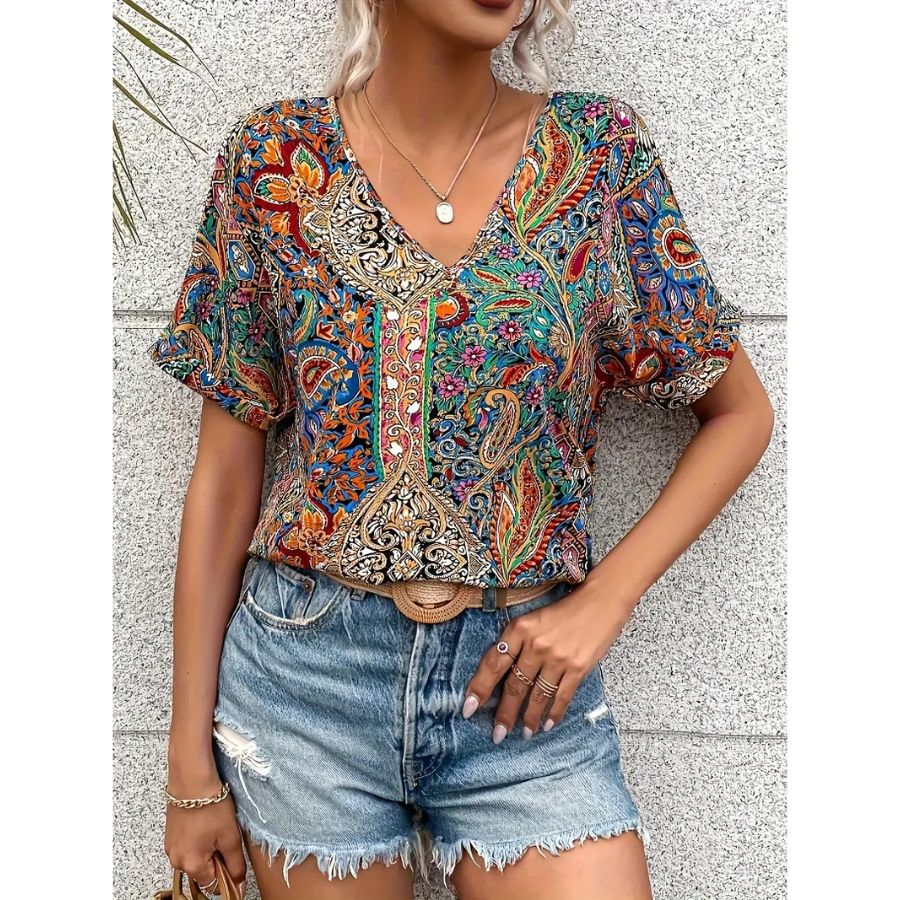 Shona® | Vintage-T-Shirt für Damen