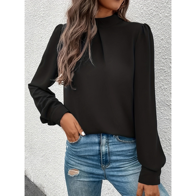 Snow® | Elegantes schwarzes Hemd