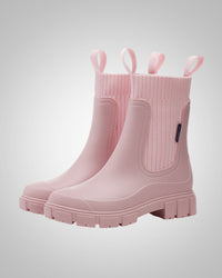 Verena | Damen Sommer Wasserdichte Gummistiefel in Rosa