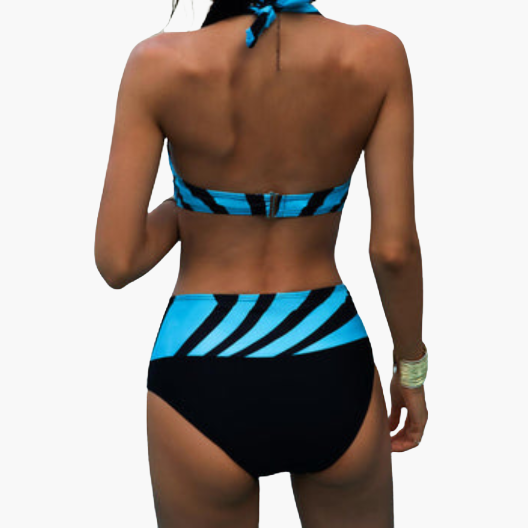 Halterneck-Bikini-Set - Damen Zweiteiler für den Sommer