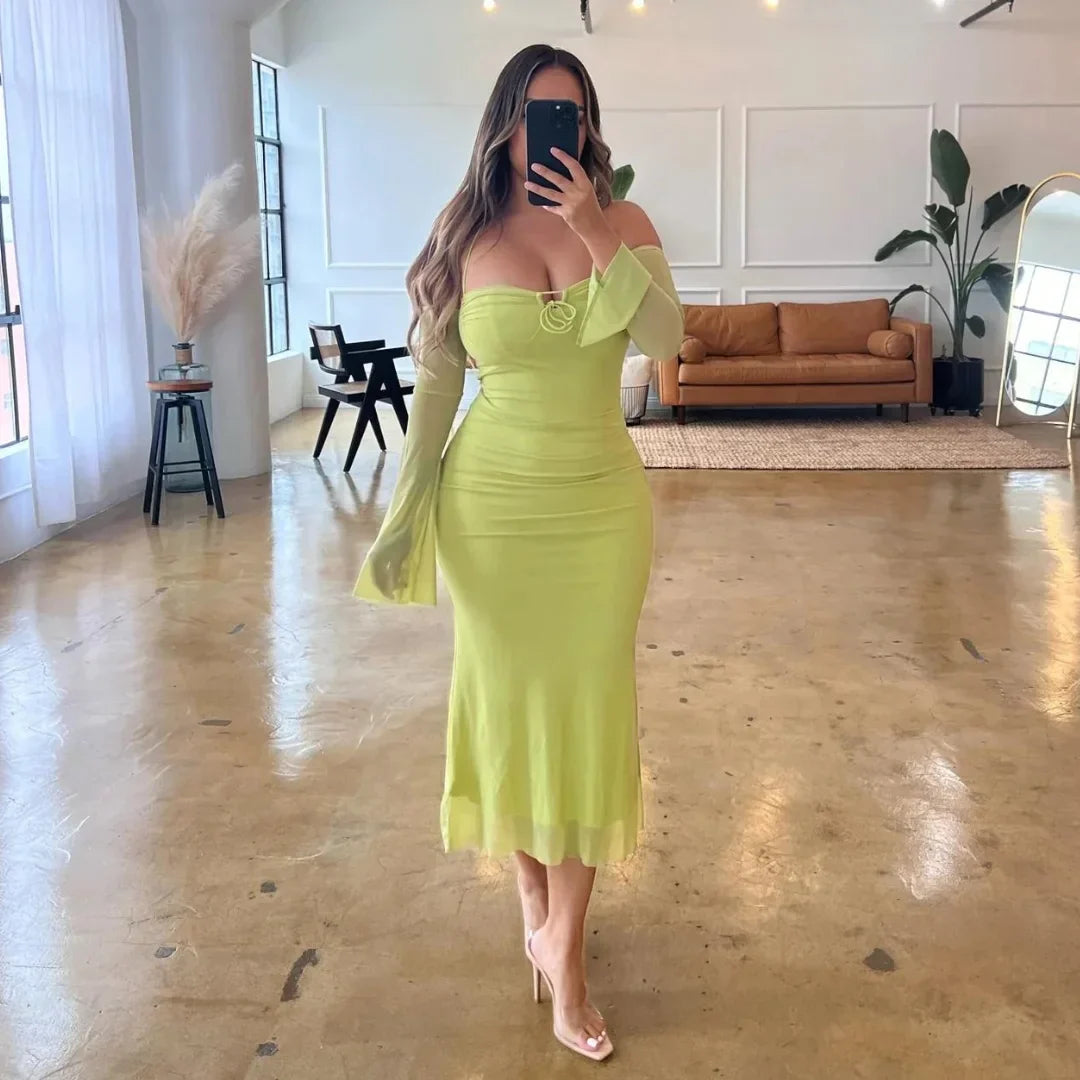 Josephine® | Neckholder-Midikleid