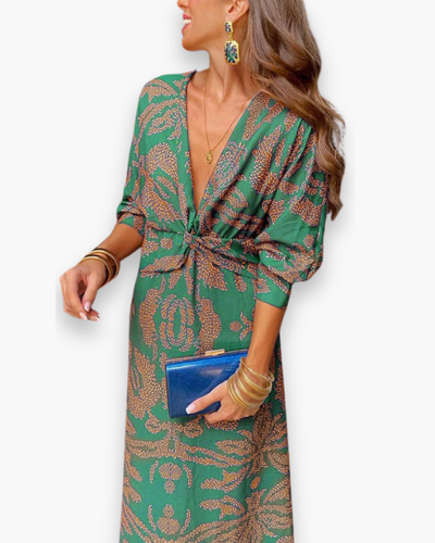 Damen Elegantes Festliches Kleid | Maxi