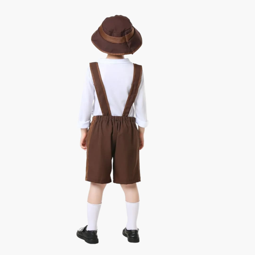 Besticktes Lederhosen Set für Herren - Oktoberfest 2025