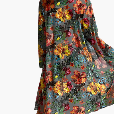 3-teiliges Bikini-Set - Damen Strand-Outfit mit Cover-up