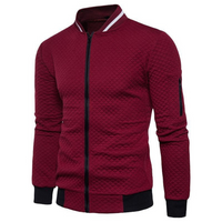 Pullover Herren Mit Reißverschluss | Modernes Cardigan Design in Rot