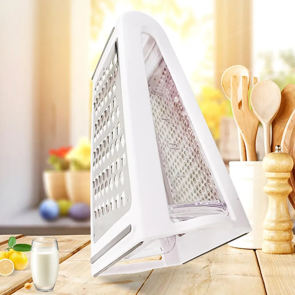 Doppelseitige Küchenreibe mit Auffangbehälter - GratoRasp