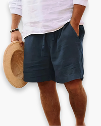Herren Atmungsaktive Komfort Hose | Sommer in Marine Blau