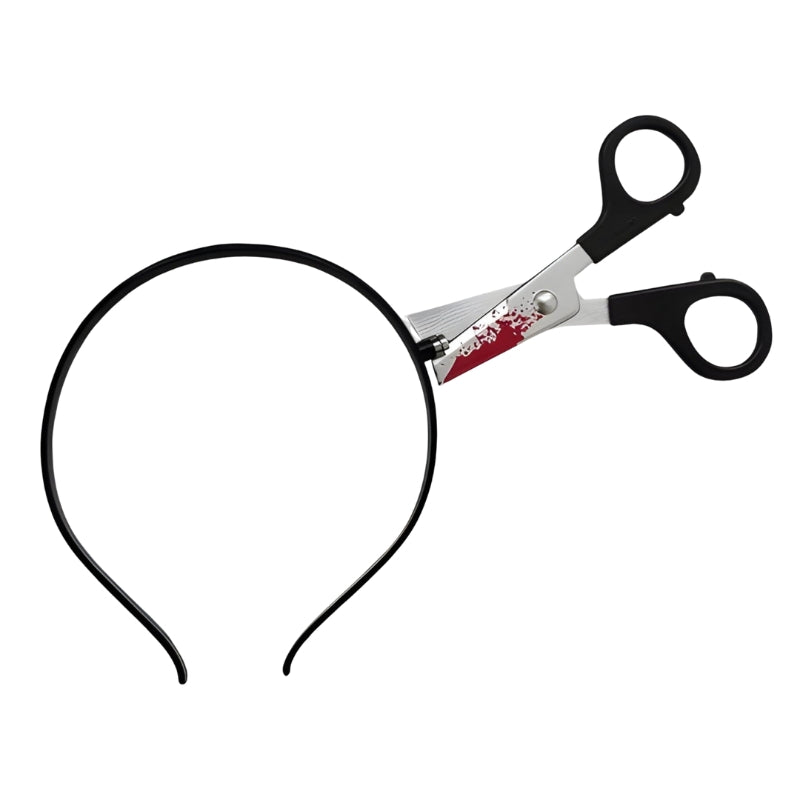 GothicGlow Halloween Haarreifen – Dunkler Gothic-Stil für Gruselfeiern