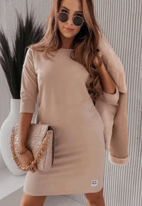 Kelly™ Tunikakleid mit Tasche in Khaki