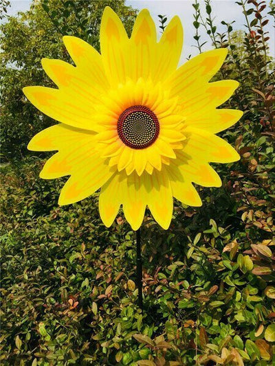 Suncharm™ Bunter Sonnenblumen-Windmühle