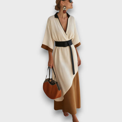 Valeria – Sommerkleid mit V-Ausschnitt