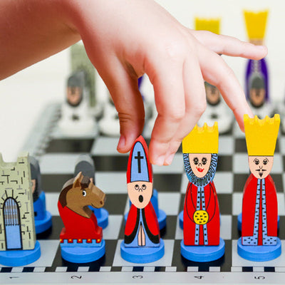 Brainiacs - Schachspiel für Kinder - Schach lernen und strategisches Denken entwickeln