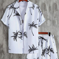 Frank | Herren Tropical Sommerhemd Set in Weiß