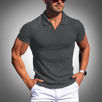 Deymar | Herren Sommer Poloshirt | Kurzarm in Grau