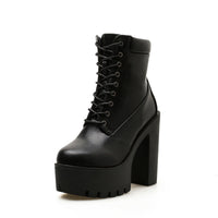 Rylan | Modische Ankle Boots mit hohem Absatz in Schwarz