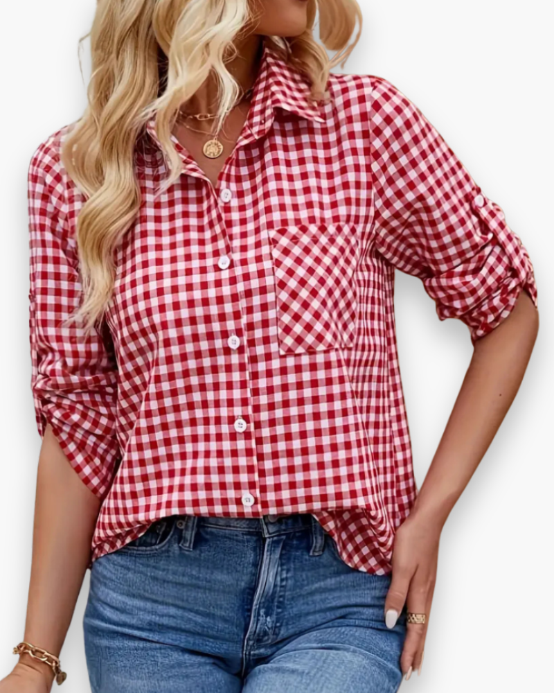 Damen Bequemes Freizeithemd | Vielseitig