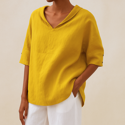 Willeke™ | Elegante Bluse mit V-Ausschnitt