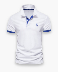 Herren Zeitloses Poloshirt | Elegantes Design in Weiß