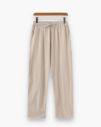Herren Bequeme Hose | Lässig und Atmungsaktiv in Beige