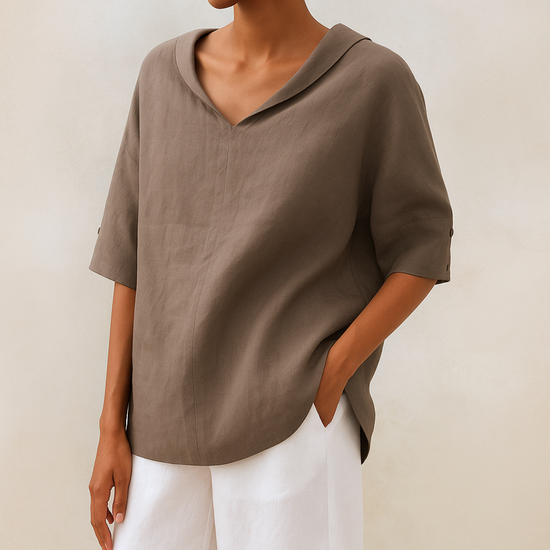 Willeke™ | Elegante Bluse mit V-Ausschnitt