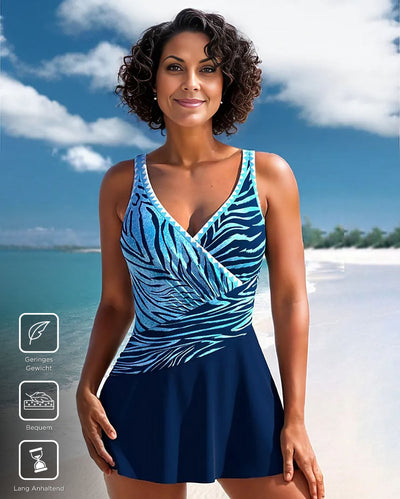 Kila® | Moderne ärmellose Bademode in frischem Blau