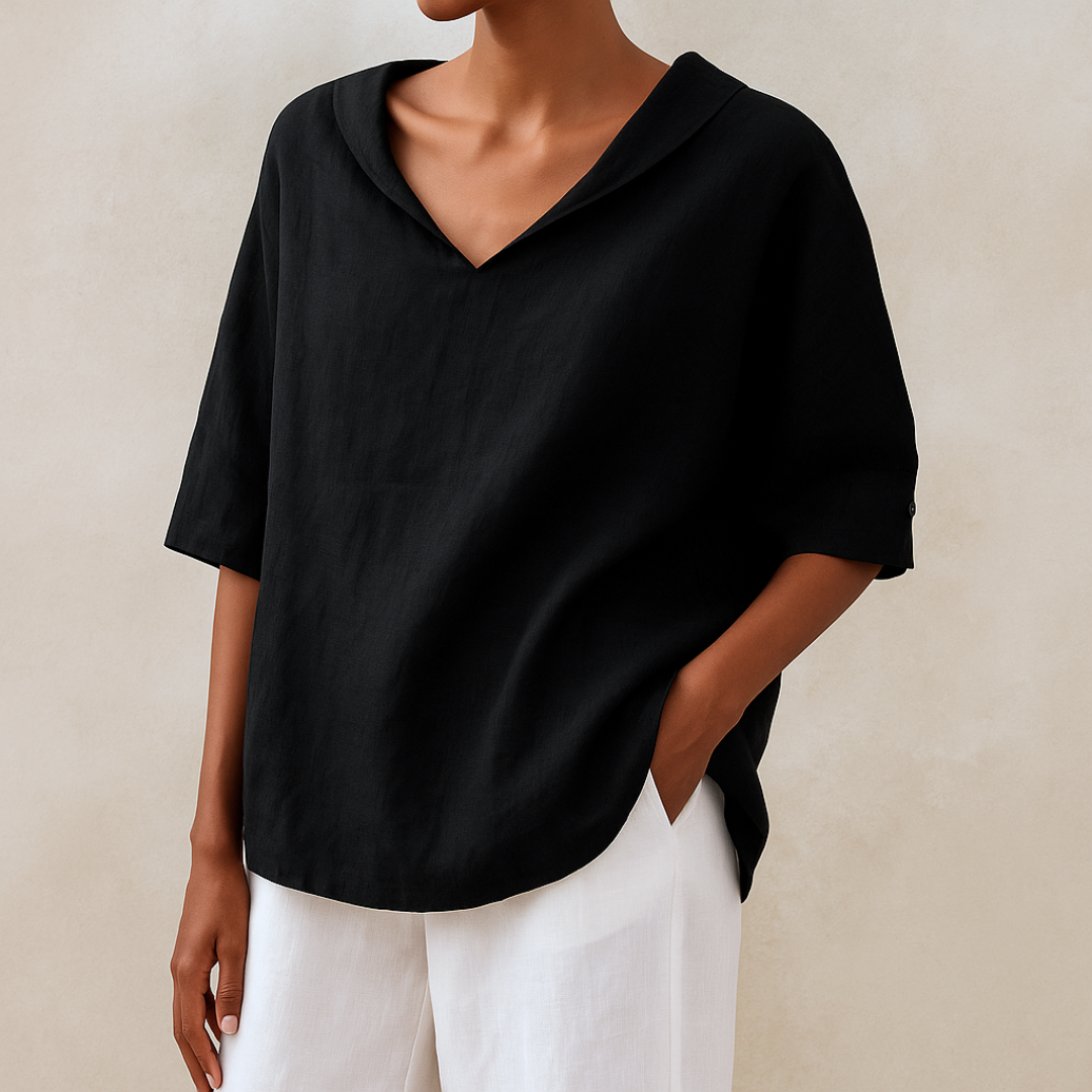 Willeke™ | Elegante Bluse mit V-Ausschnitt