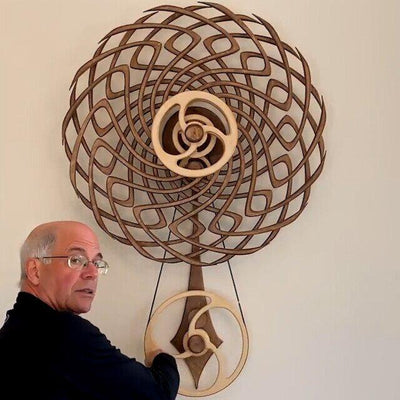 Holzwirbel™ Beruhigende bewegte Kunst