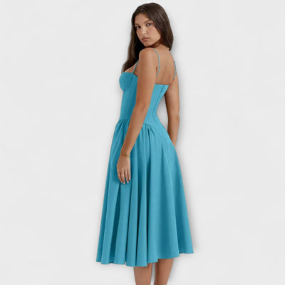 Rosalie - Verfeinertes ärmelloses Korsettkleid