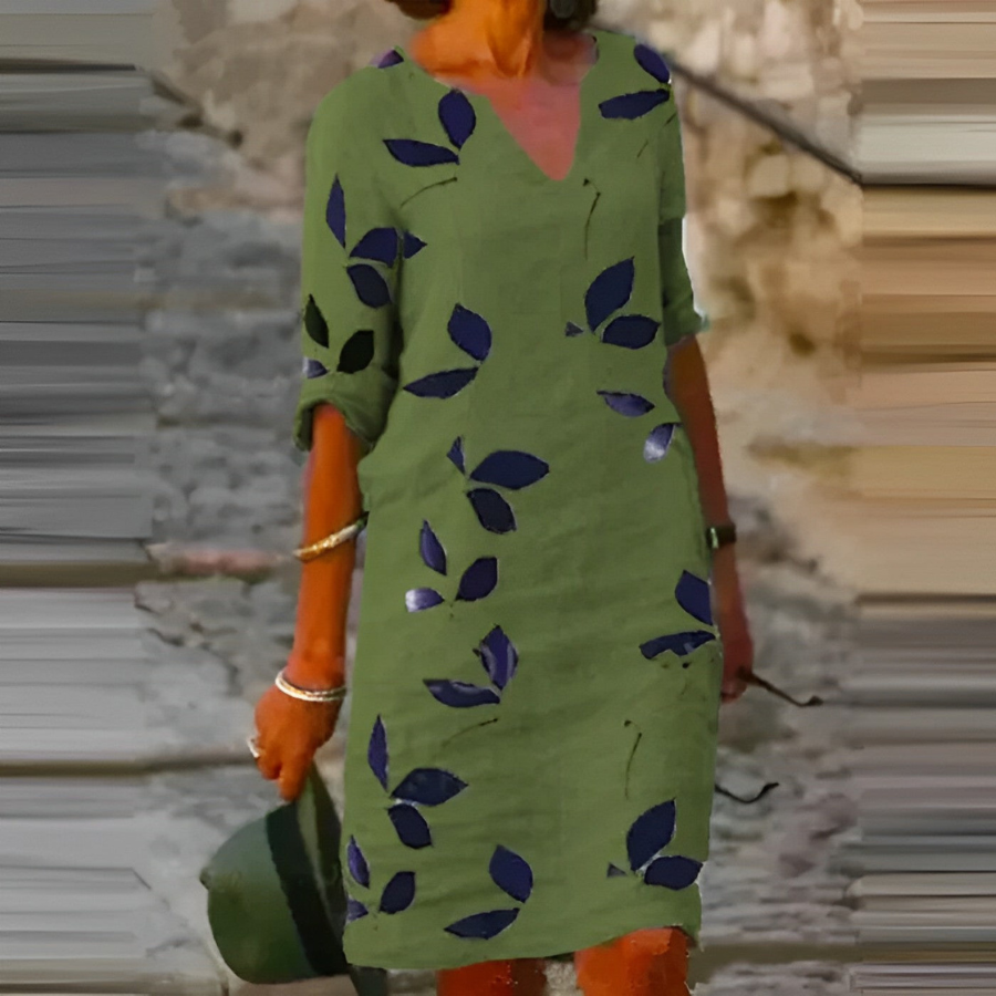 Theresa® | Damen-Sommerkleid mit Blumenmuster