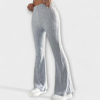 Jennifer - Elegante Schlaghose in Grau