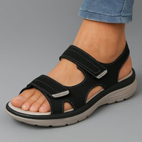 Lisa | Orthopädische Komfortsandalen in Schwarz