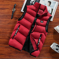 Herren Winter Bodywarmer - Janus in Rot